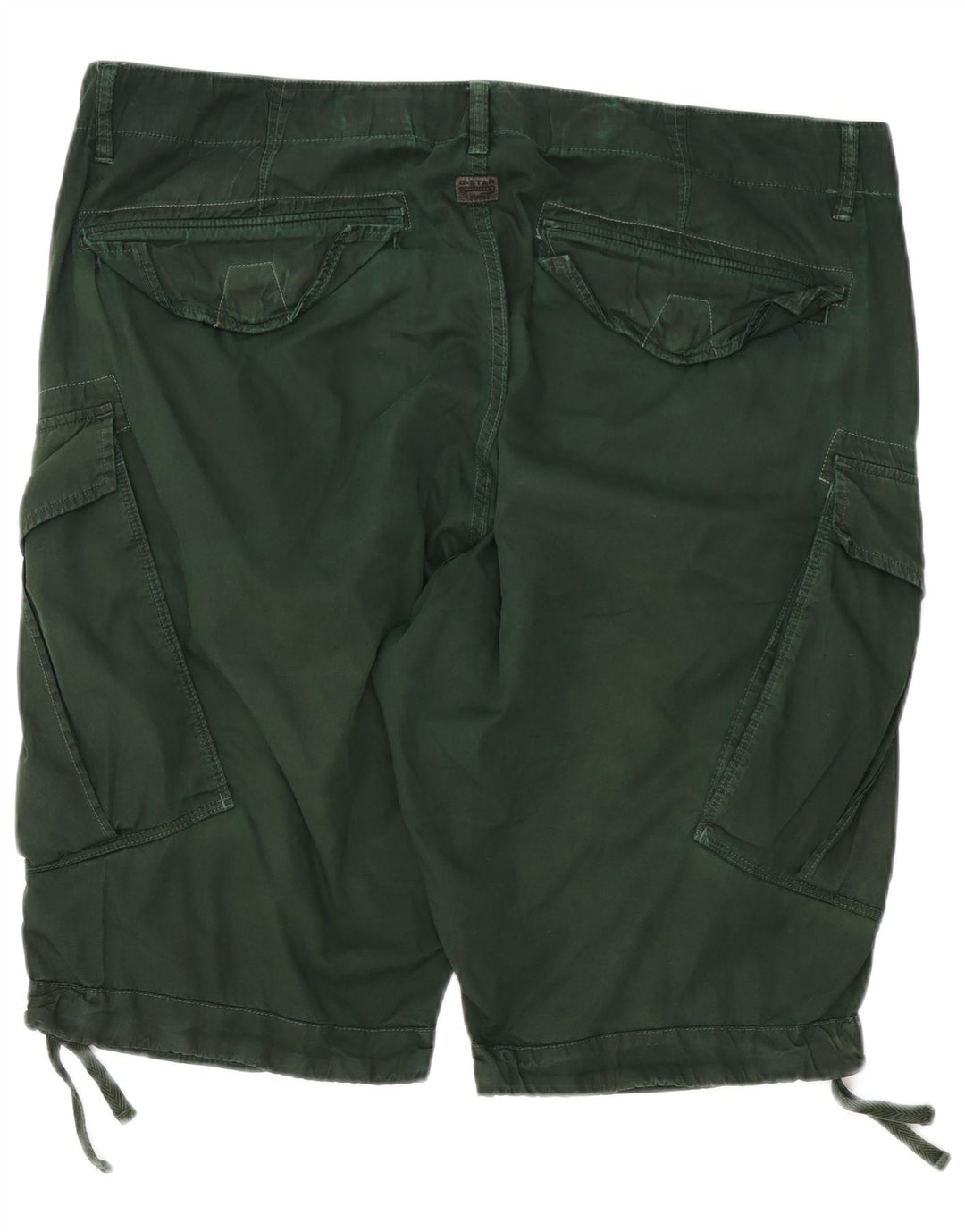 G-STAR Short cargo coupe ample pour homme W40 XL en coton vert
