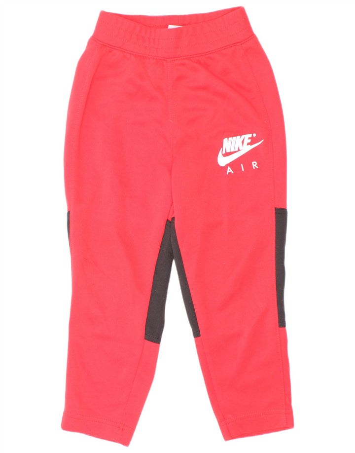Nike Pantalon de survêtement graphique pour garçon 3-4 ans Rouge Colourblock
