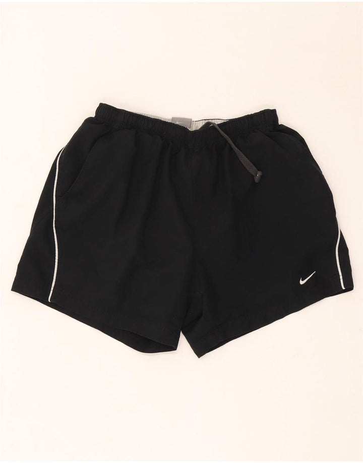 Nike Short de sport pour femme UK 12 Medium Noir Polyester