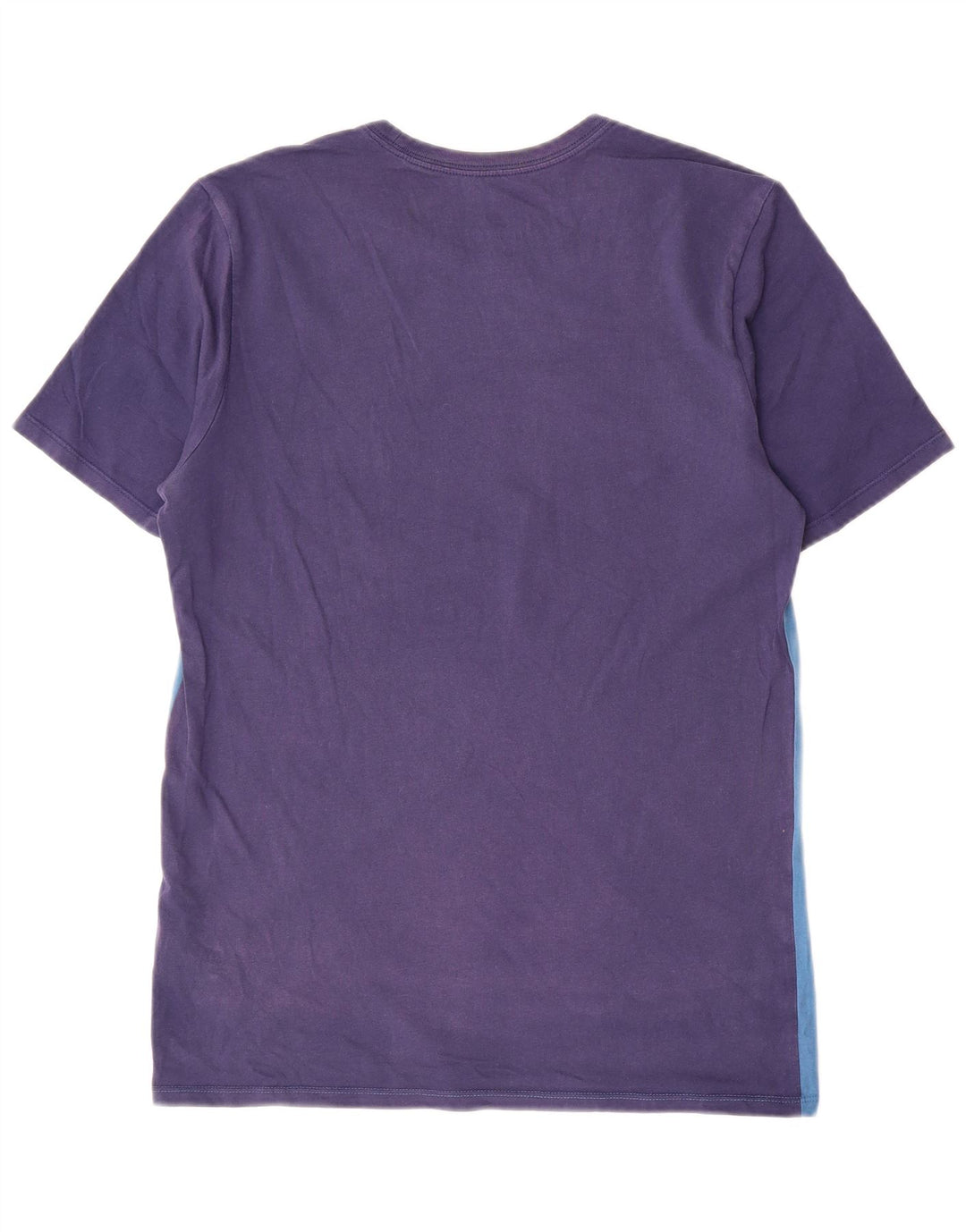 Nike T-Shirt Homme Bleu Moyen Colorblock Coton