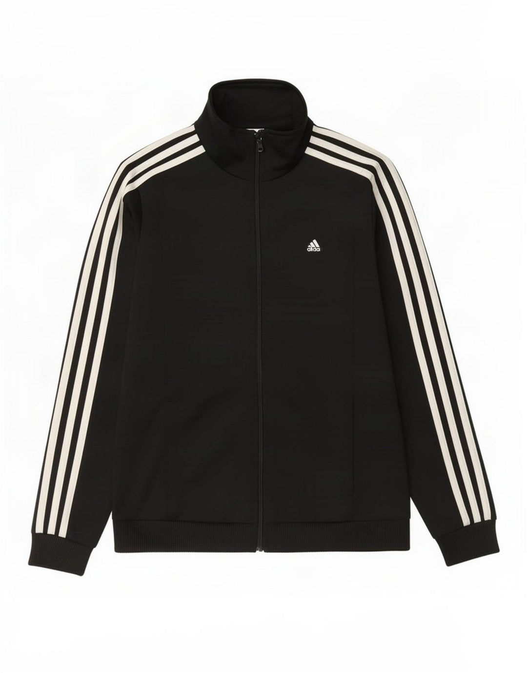 Adidas Veste de survêtement pour femme UK 8/10 Petit Noir Polyester