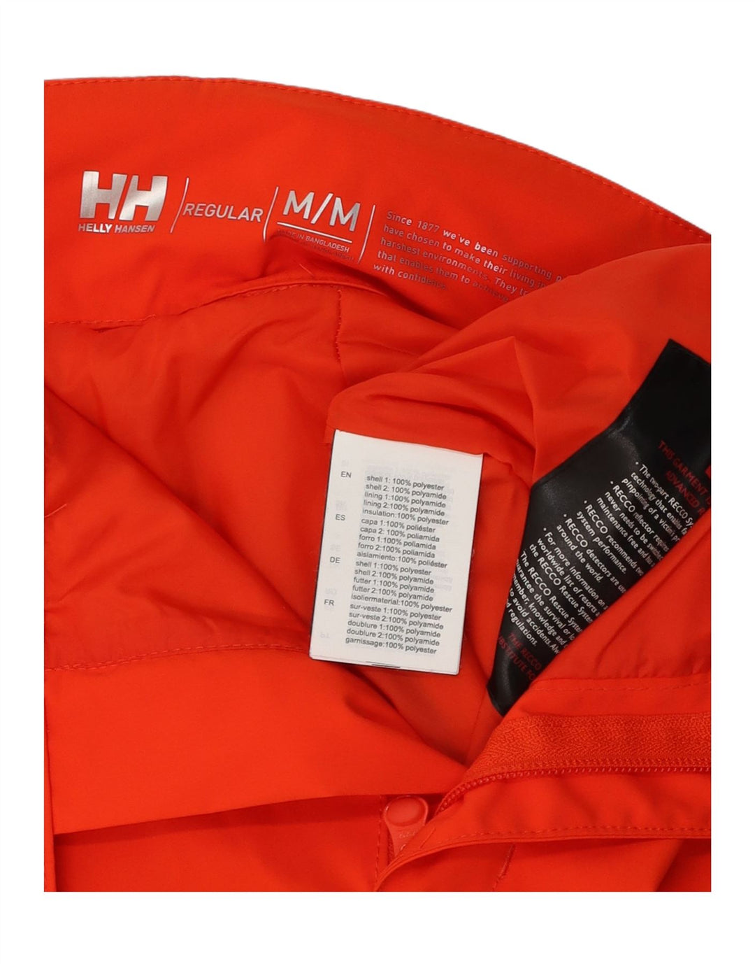 Helly Hansen Pantalon De Ski Homme Rouge Moyen Polyester
