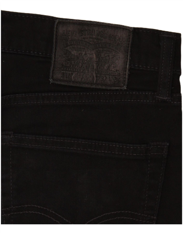 Levi's Jean Slim 511 Homme W32 L30 Noir Coton