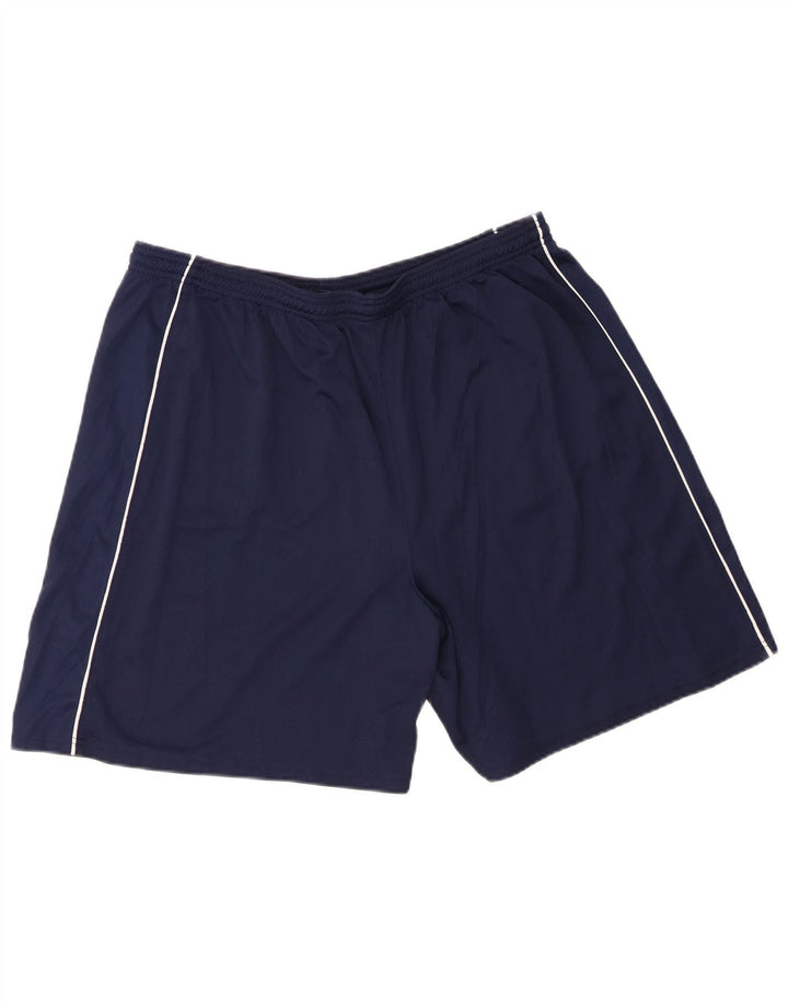Russell Athletic Short de sport pour homme 2XL Bleu marine Polyester