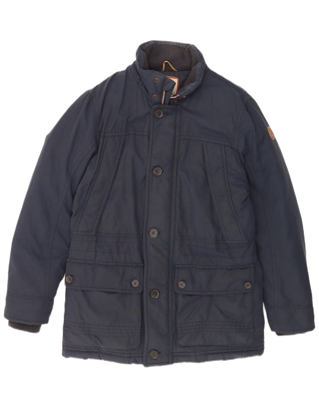 Timberland Manteau rembourré pour homme UK 40 Grand coton bleu marine