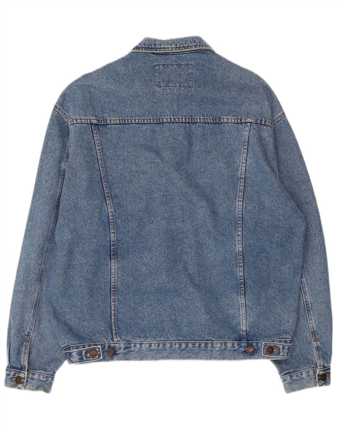 Casucci Veste en jean pour homme UK 40 Large Bleu Coton