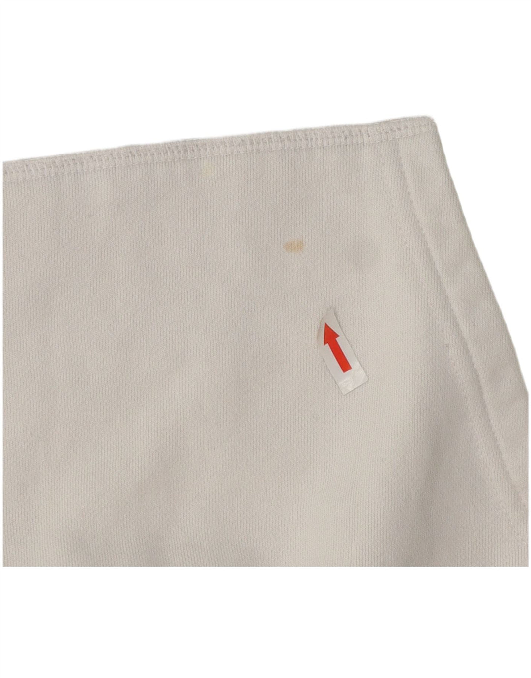 ELLESSE Pull à capuche surdimensionné pour femme UK 16 Grand coton blanc