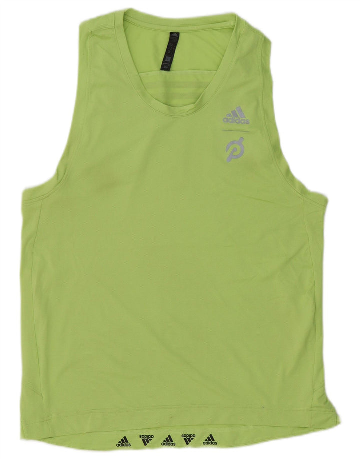 Adidas Débardeur Aeroready Graphic Homme Vert Moyen