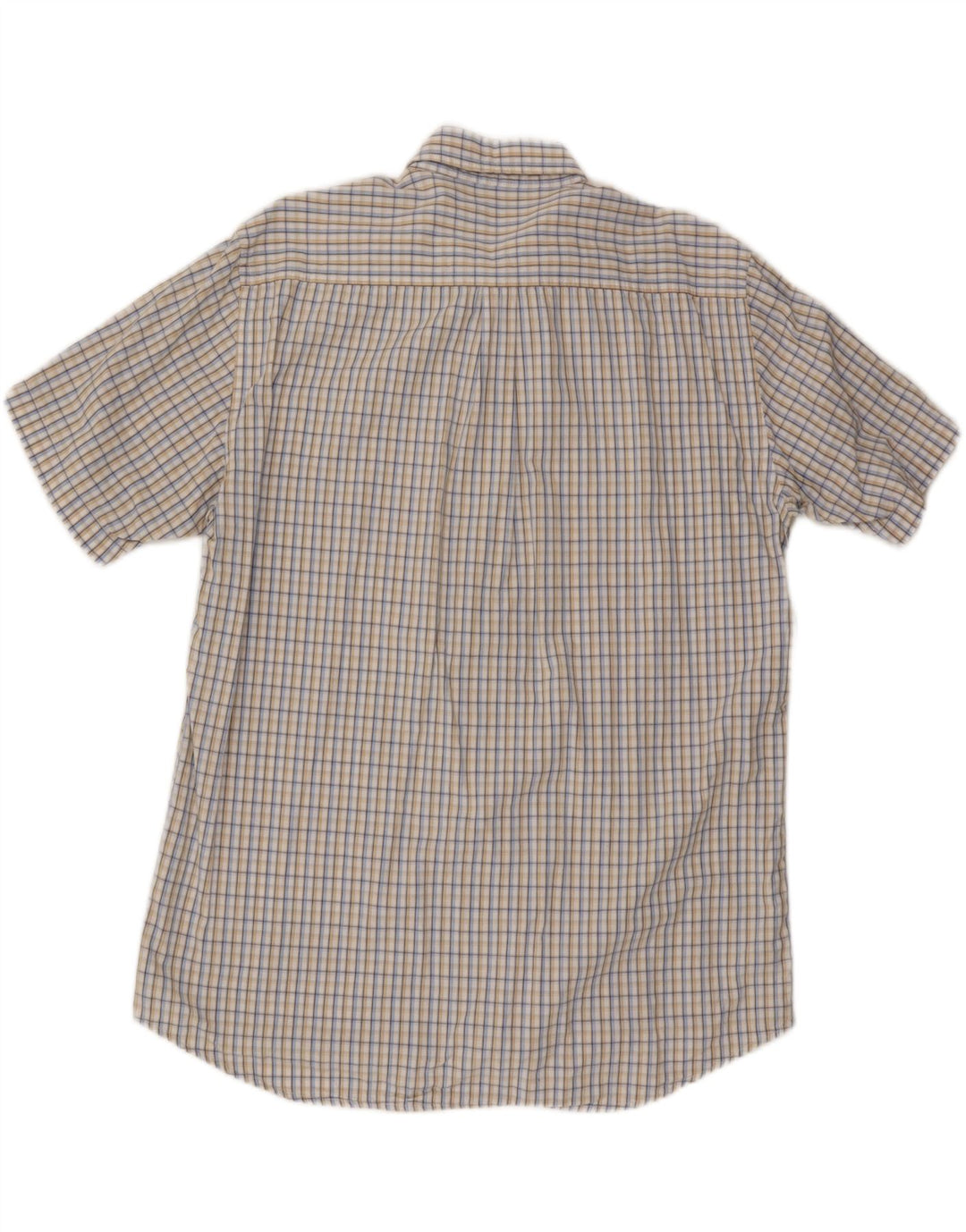 Kappa Chemise à Manches Courtes Homme 3XL Coton à Carreaux Multicolore
