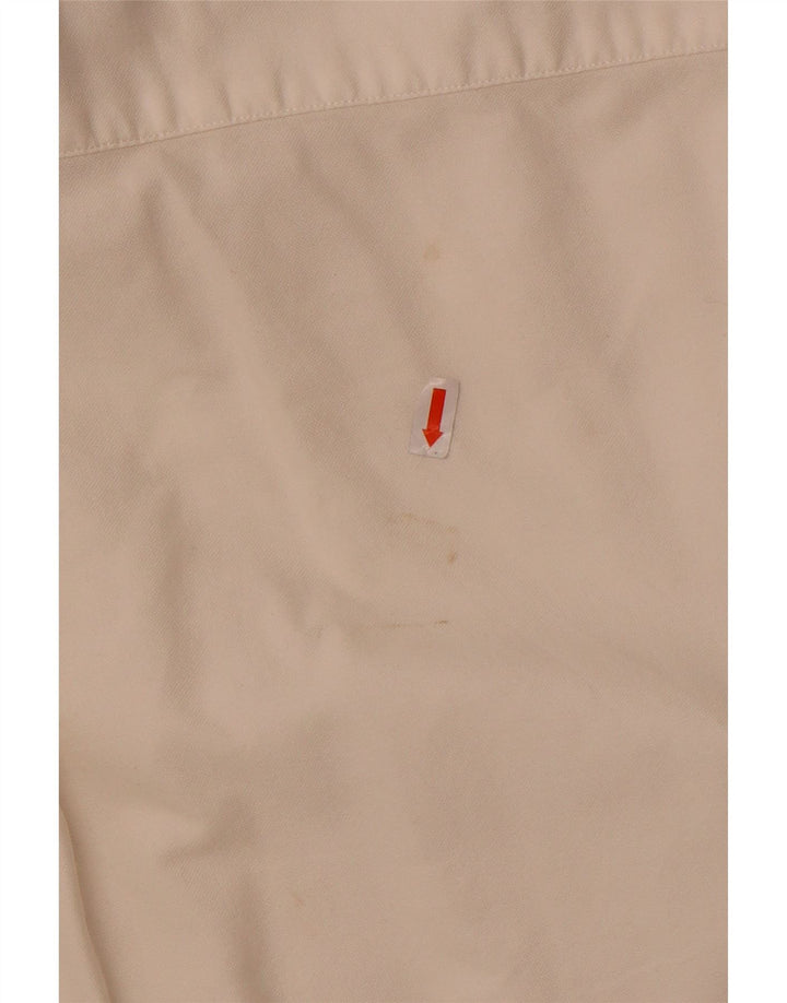 Tommy Hilfiger Chemise Homme Large Blanc Cassé Coton