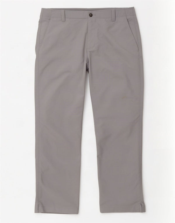 Under Armour Pantalon Chino Droit W38 L30 Homme Gris Nylon