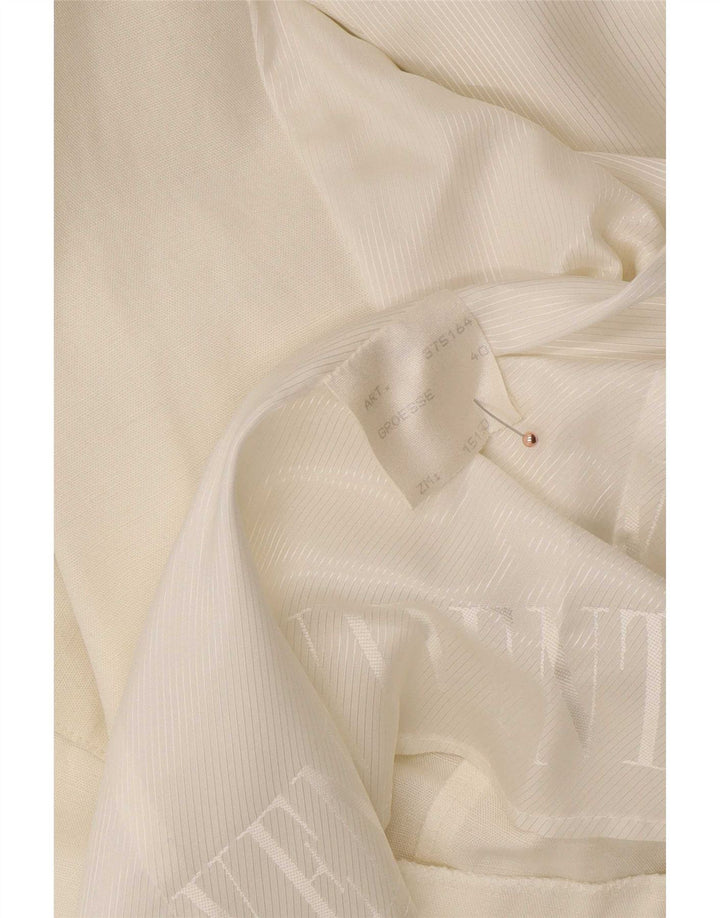 Viventy Veste blazer longue à 3 boutons pour femme EU 40 Medium Off White