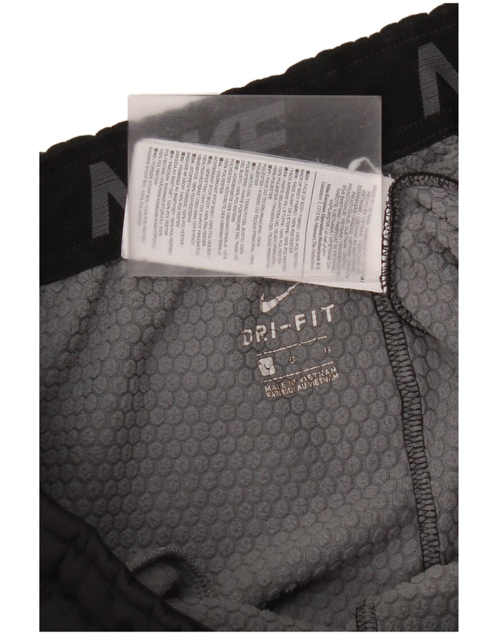 Nike Pantalon de survêtement Dri Fit pour homme Taille L Noir Polyester