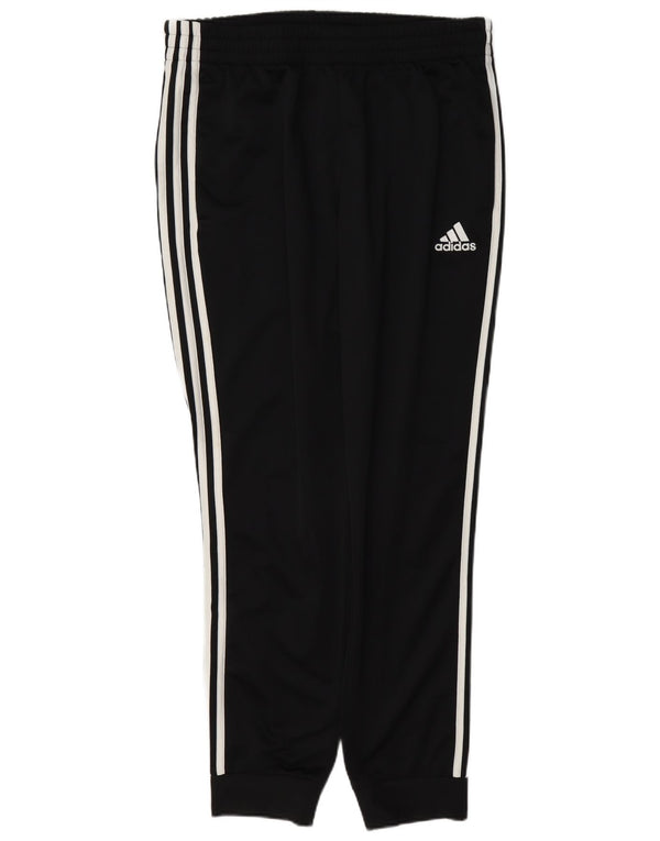 Adidas Pantalon de survêtement pour homme Joggers UK 44/46 Large Noir Polyester