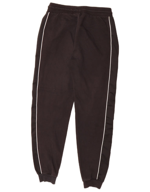 Ellesse Pantalon de survêtement pour femme Joggers UK 8 Small Noir Coton
