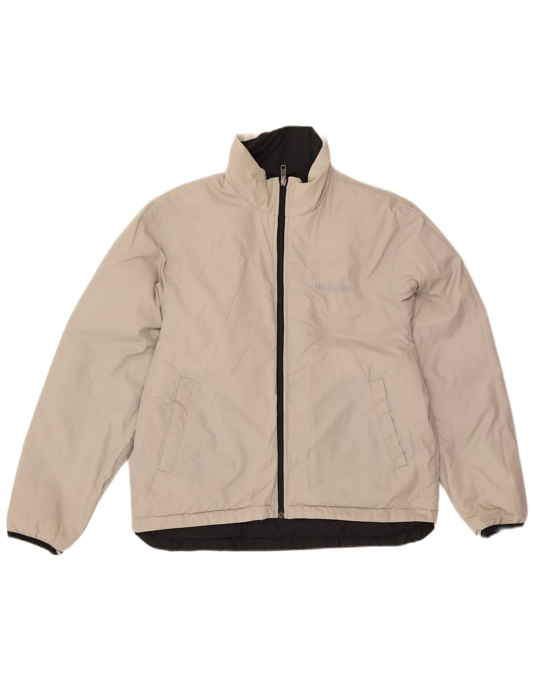 Timberland Veste matelassée réversible pour homme UK 40 Large Noir Nylon