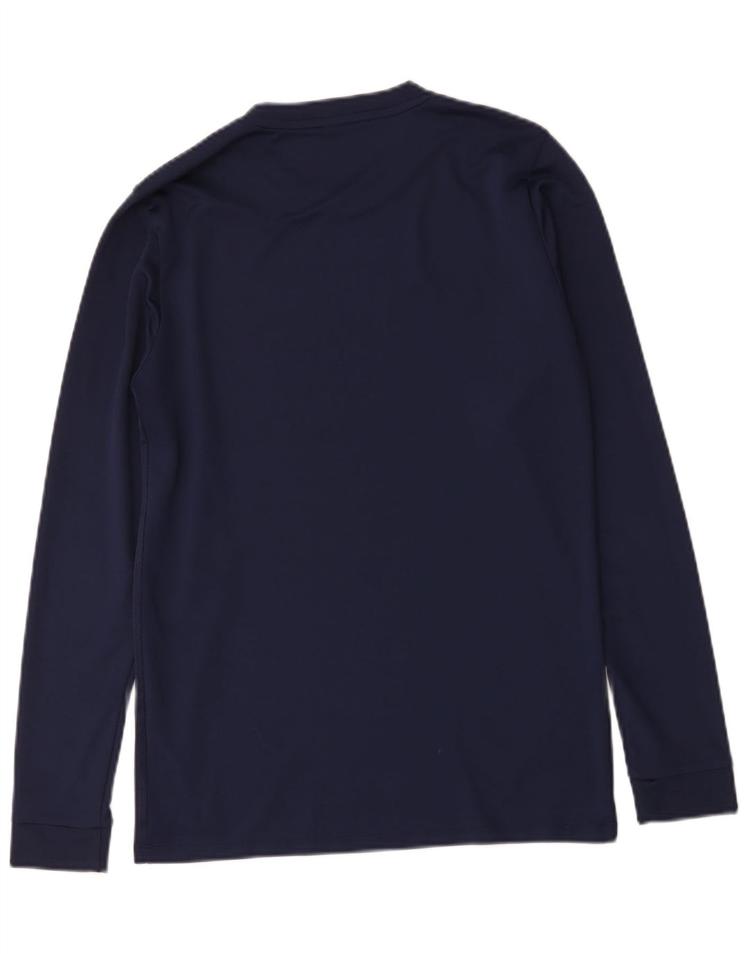 Nike Haut Dri Fit à manches longues pour homme Bleu marine moyen Polyester