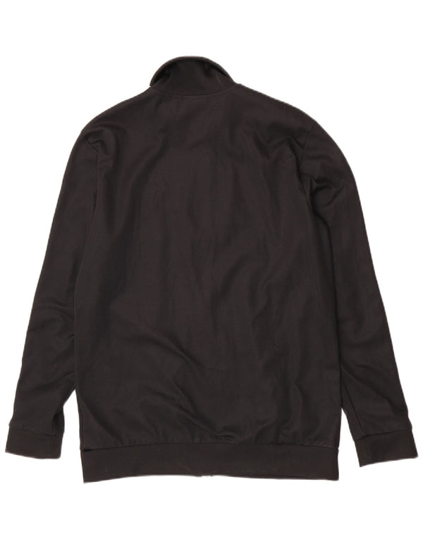 Adidas Veste de survêtement pour homme en coton noir moyen