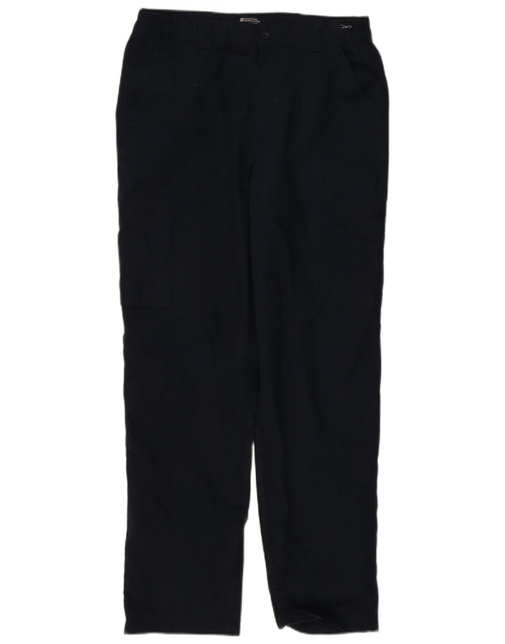 Mountain Warehouse Pantalon Cargo Droit Homme W30 L32 Bleu Marine Polyester