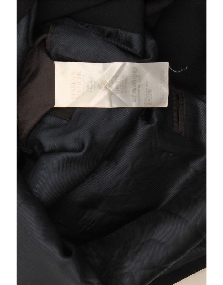 Marks & Spencer Veste blazer croisée pour homme UK 46 XL Bleu marine