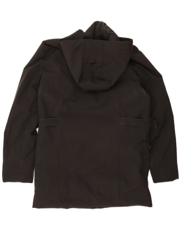 Manteau matelassé à capuche pour hommes Canadiens IT 46 petit polyester noir