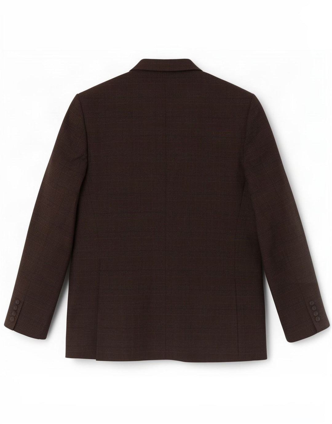 Paul Costelloe Mens 2 Button Blazer Jacket UK 40 Large Brown Houndstooth