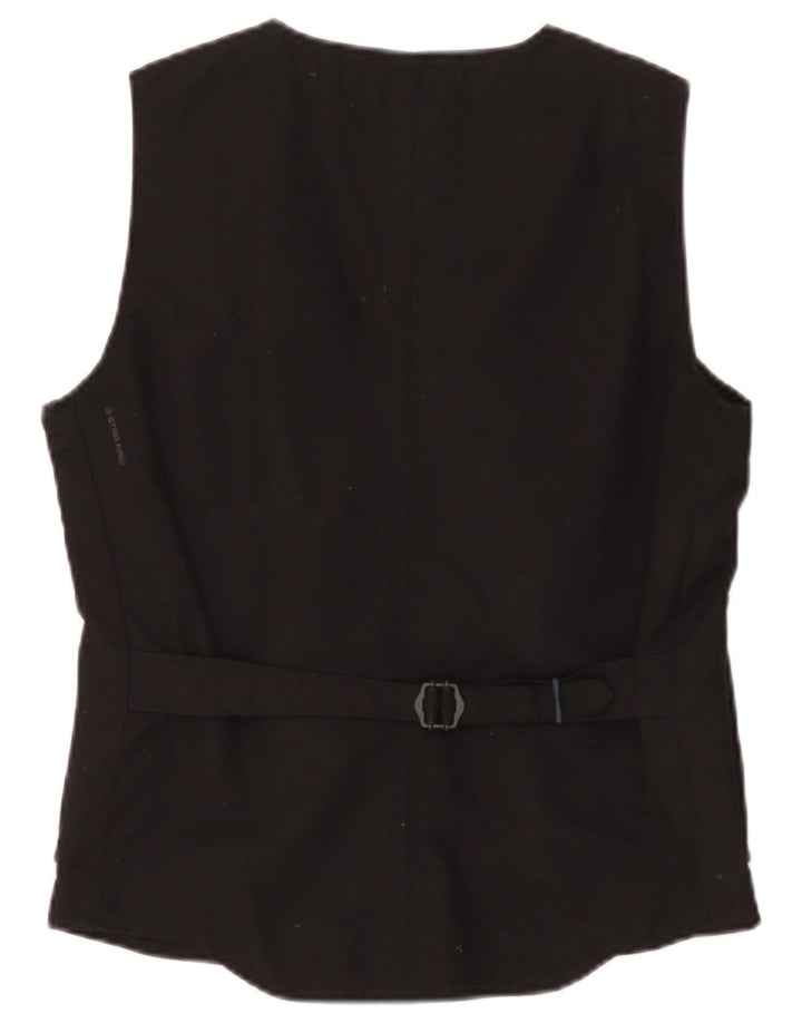 G-Star Homme Gilet Moyen Noir Coton