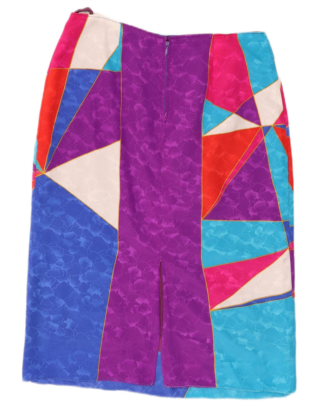 jupe droite femme vintage W30 Moyenne Multicolore Géométrique