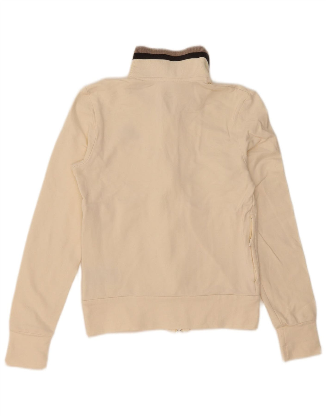 Nike Veste de survêtement pour femme UK 8/10 Petit coton blanc