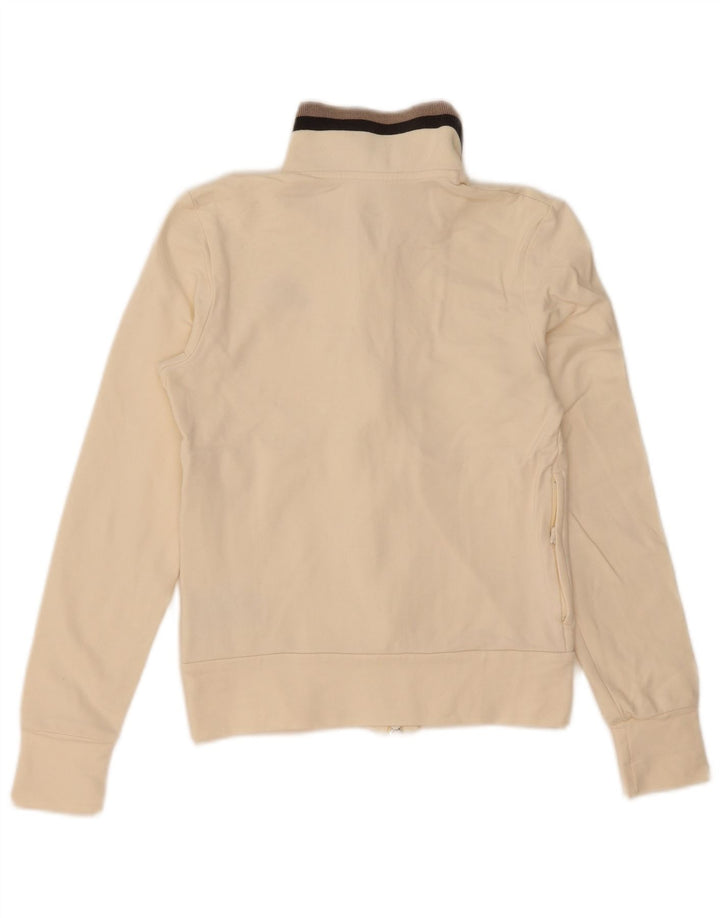 Nike Veste de survêtement pour femme UK 8/10 Petit coton blanc
