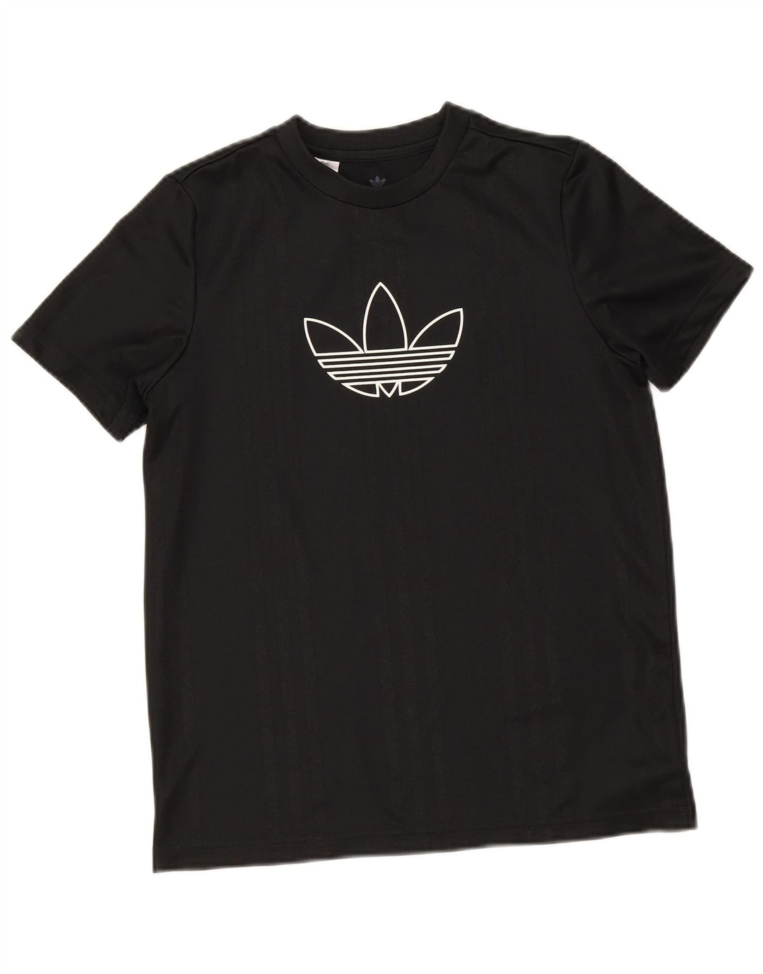 Adidas Garçons Graphic T-Shirt Top 12-13 ans Noir Polyester