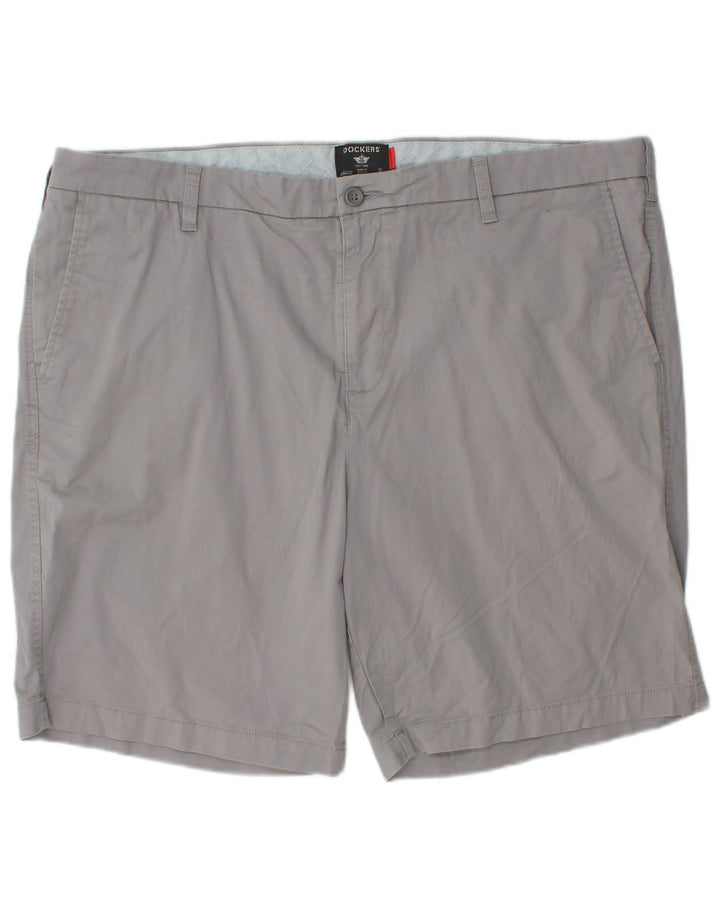 DOCKERS Short Chino Homme W42 2XL Gris Coton