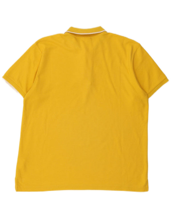 Reebok Polo Classic Homme Jaune Moyen Coton