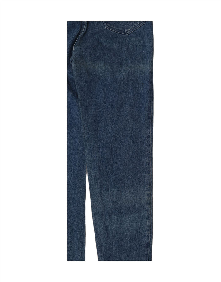 TRUSSARDI Womens Tapered Jeans W27 L29 Blue Cotton Vintage Trussardi and Second-Hand Trussardi from Messina Hembry 