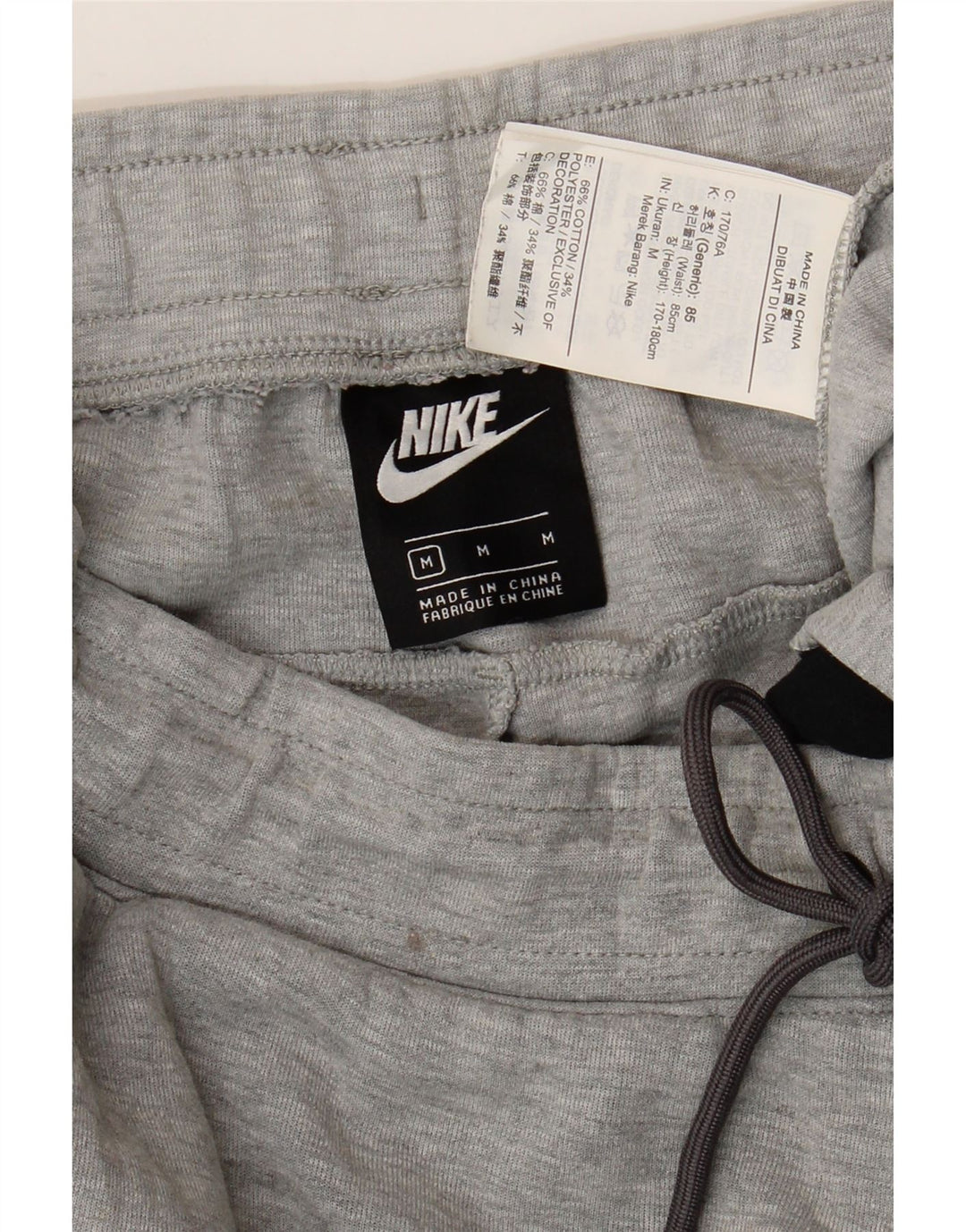 Pantalon de survêtement Nike Homme Pantalon de jogging en coton color block gris moyen