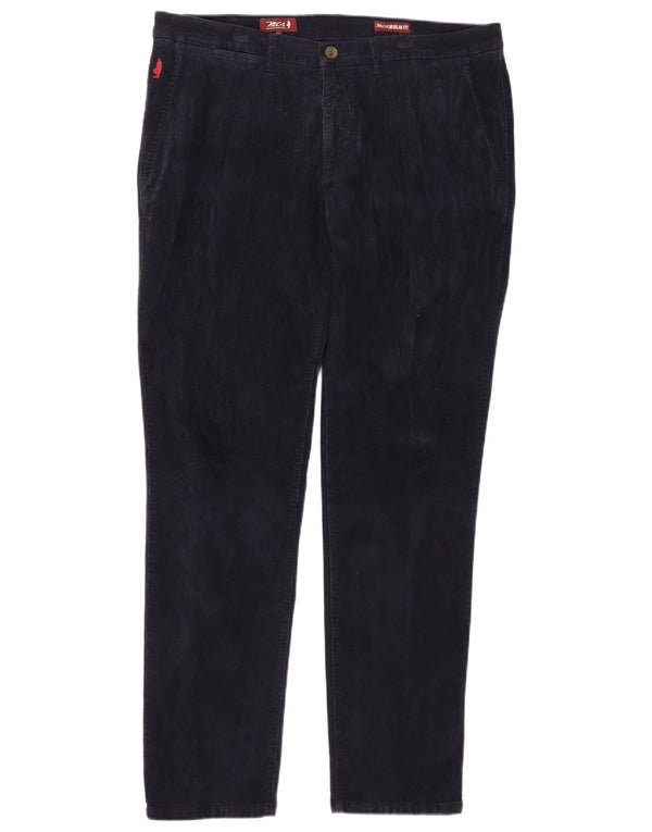 Marlboro Classics Pantalon en velours côtelé pour homme IT 54 2XL W38 L32 Bleu marine