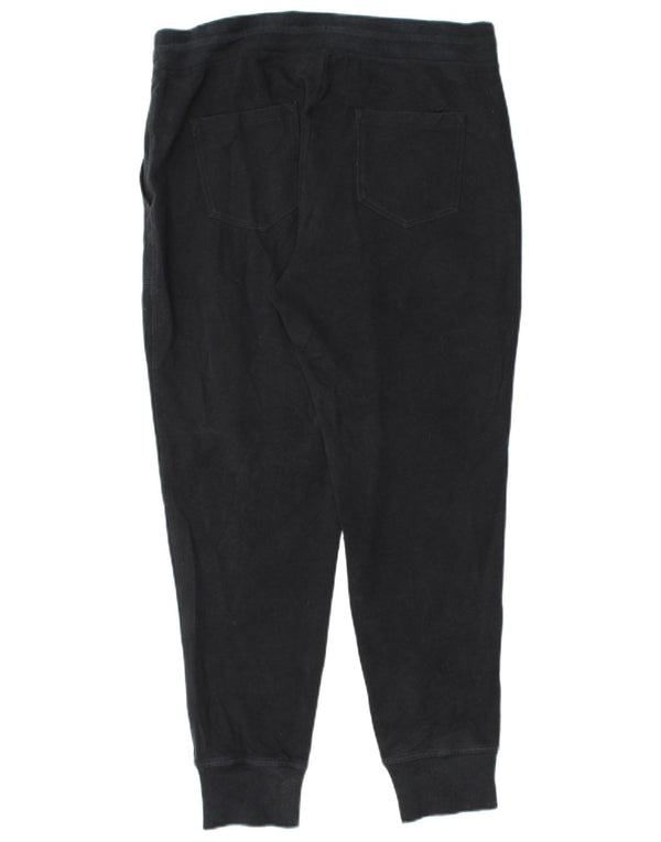 L.L.BEAN Pantalon de survêtement pour femme Joggers UK 14 Coton noir moyen