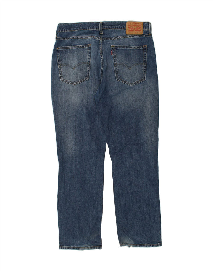 LEVI'S Mens 514 Straight Jeans W36 L30 Blue Cotton Vintage Levi's and Second-Hand Levi's from Messina Hembry 