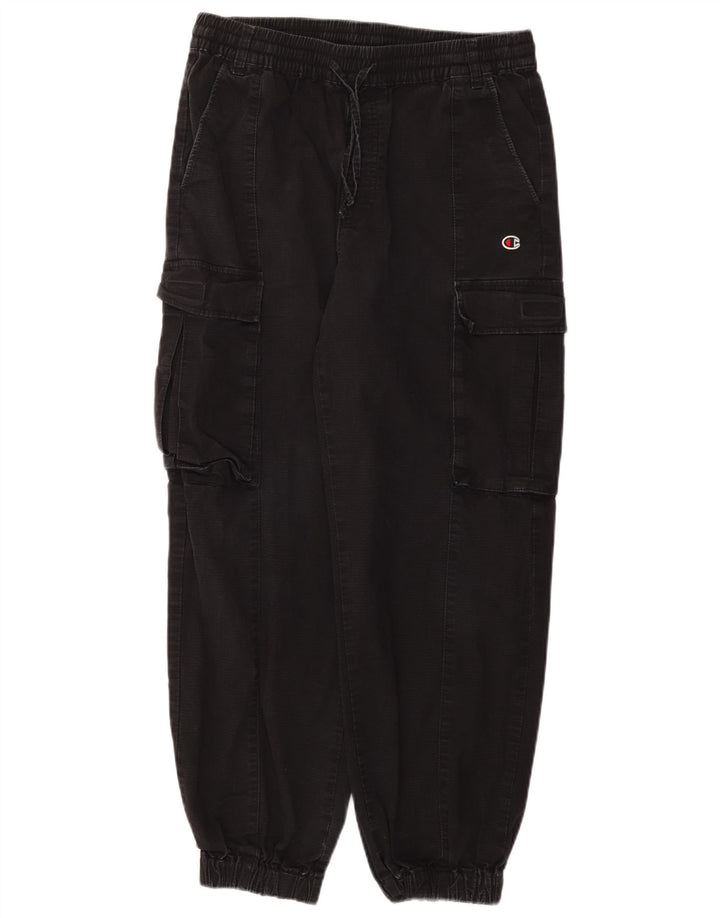 Champion Pantalon cargo de jogging pour homme Taille L W34 L28 Noir
