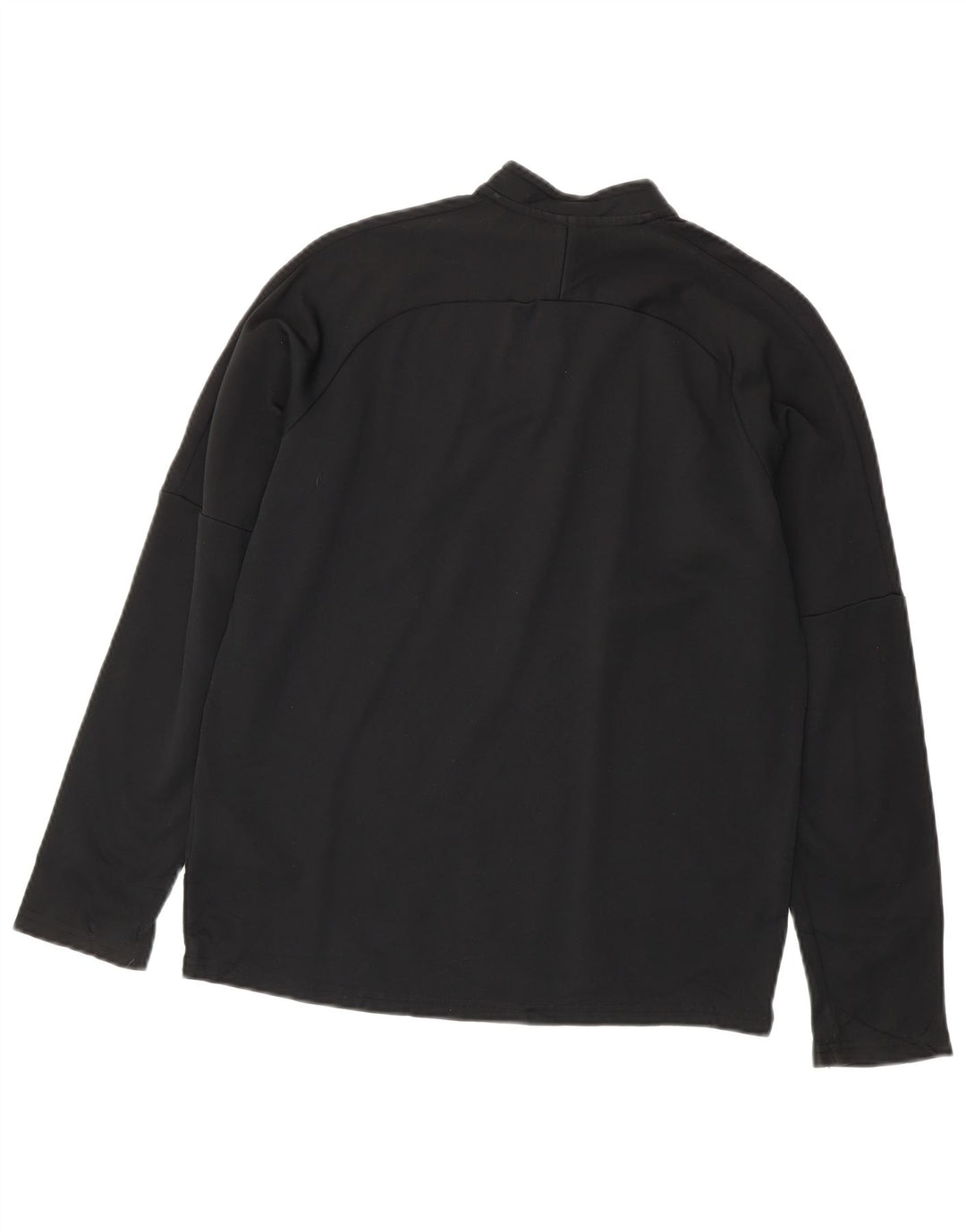 Nike Haut de survêtement Dri Fit Zip Neck pour garçon 13-14 ans XL Noir