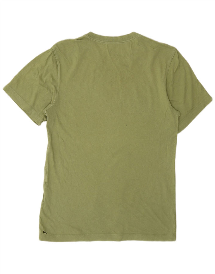 NIKE T-shirt graphique pour hommes XS Vert Coton