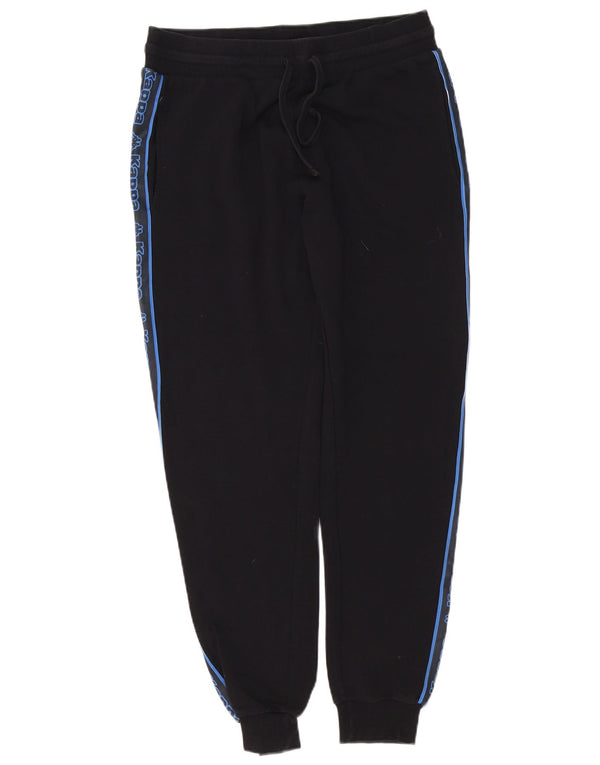 Kappa Pantalon de Survêtement Tezenis Graphic Homme Noir Moyen Coton