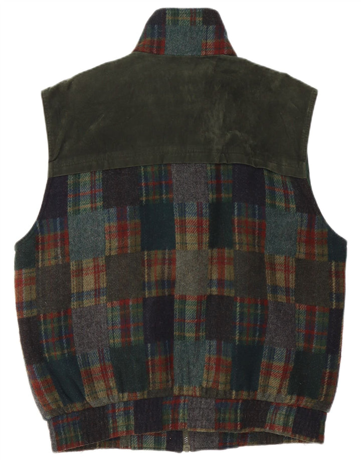 Pionier Gilet Homme UK 42 XL Kaki Patchwork