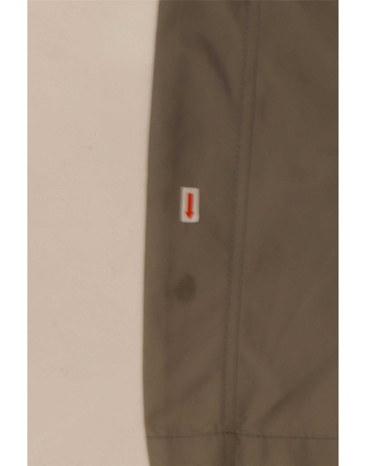 Geox Veste utilitaire à capuche pour homme UK 42 XL Gris Polyamide