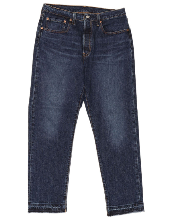 Levi's Jean Droit 501 Homme Bleu Marine W30 L28 Coton