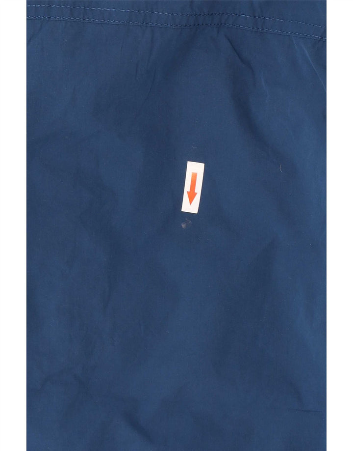 Superdry Veste de Pluie Homme UK 34 XS Bleu Polyester