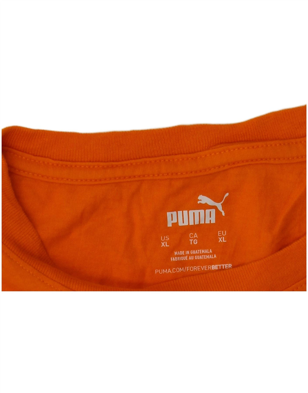 Puma T-Shirt Graphique Homme XL Orange