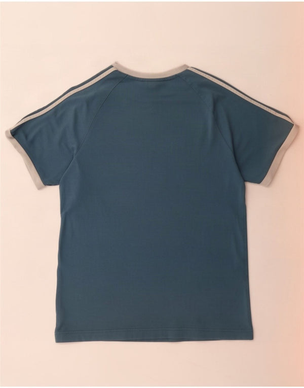 T-shirt Adidas pour homme, bleu moyen, colour block