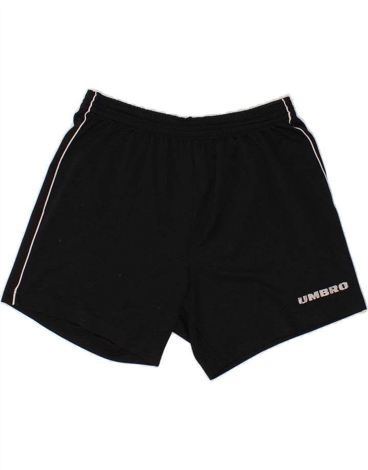 UMBRO Mens Sport Shorts XL Black Vintage Umbro and Second-Hand Umbro from Messina Hembry 