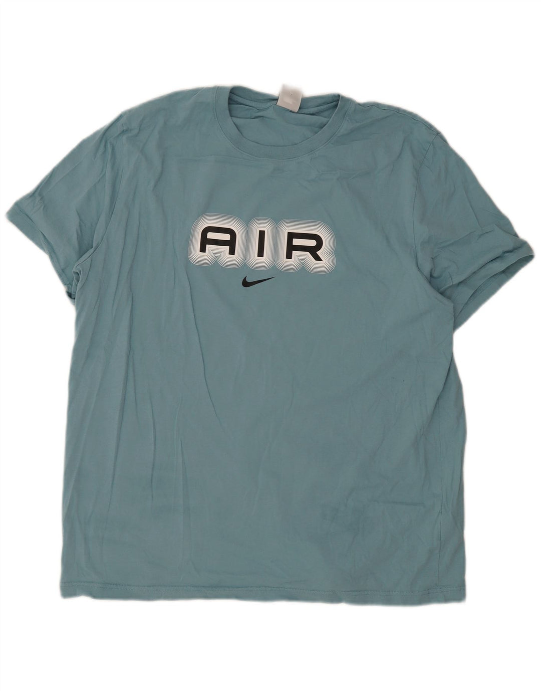 Nike T-shirt graphique pour homme en coton bleu 2XL